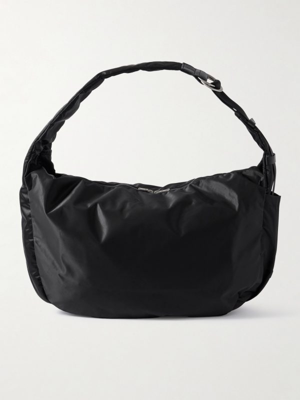Ark Leather-Trimmed Nylon Shoulder Bag Ark Leather-Trimmed Nylon Shoulder Bag