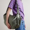 Ark Leather-Trimmed Nylon Shoulder Bag - OU Ark Leather-Trimmed Nylon Shoulder Bag - OU