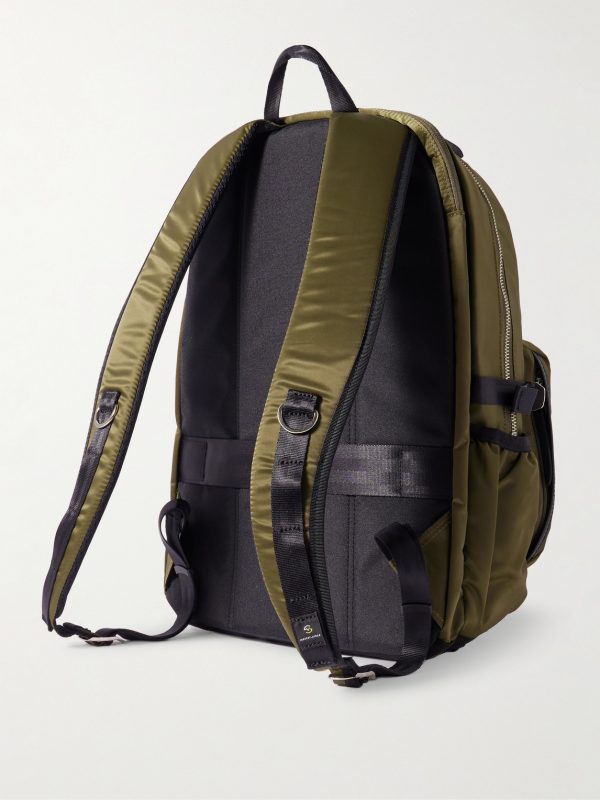 Lightning CORDURA®-Trimmed Nylon-Twill Backpack - BK Lightning CORDURA®-Trimmed Nylon-Twill Backpack - BK
