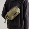Link Leather-Trimmed Nylon-Twill Belt Bag - OU Link Leather-Trimmed Nylon-Twill Belt Bag - OU