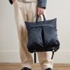 Lightning Leather-Trimmed Nylon-Twill and CORDURA® Tote Bag - OU Lightning Leather-Trimmed Nylon-Twill and CORDURA® Tote Bag - OU