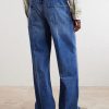 Hunter Wide-Leg Organic Jeans - BK