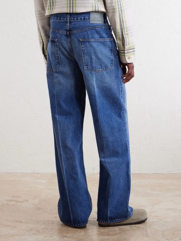 Hunter Wide-Leg Organic Jeans - BK