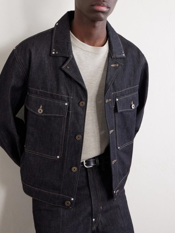 Lenny Ribbed Wool, Silk and Linen-Blend T-Shirt - CU