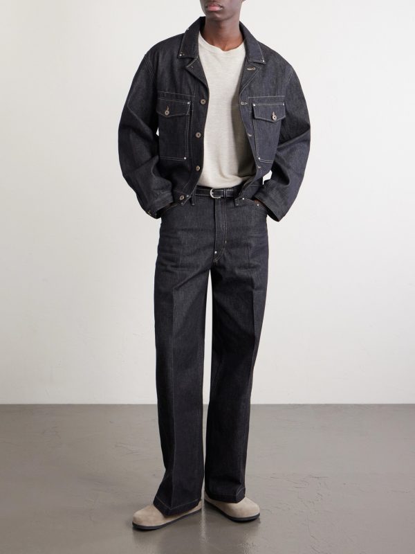 Lenny Ribbed Wool, Silk and Linen-Blend T-Shirt - OU