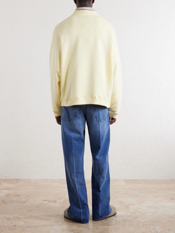 Coast Oversized Cotton-Jersey Sweatshirt - BK Coast Oversized Cotton-Jersey Sweatshirt - BK
