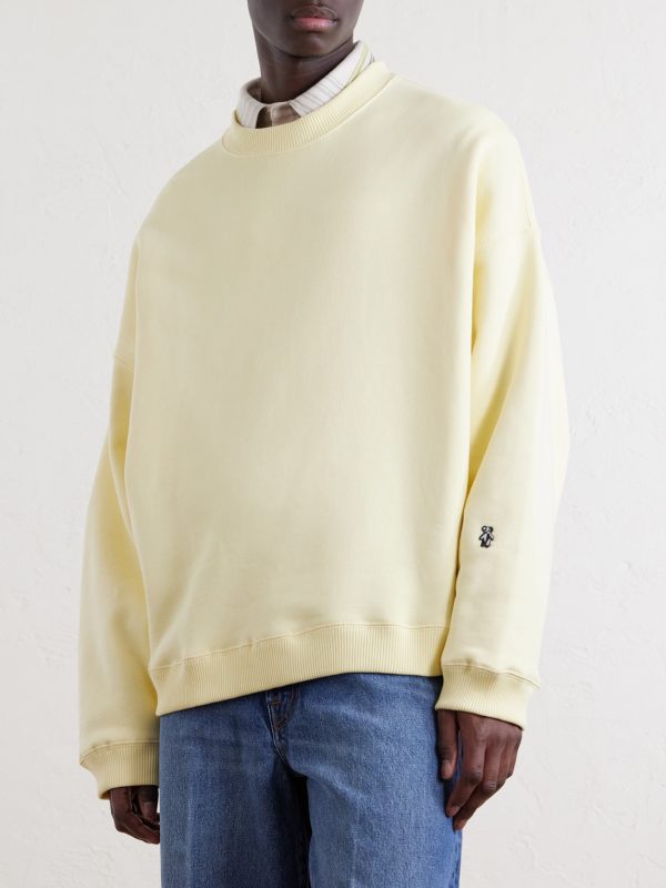 Coast Oversized Cotton-Jersey Sweatshirt - FR Coast Oversized Cotton-Jersey Sweatshirt - FR