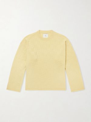 Culver Checked Cashmere Sweater Culver Checked Cashmere Sweater