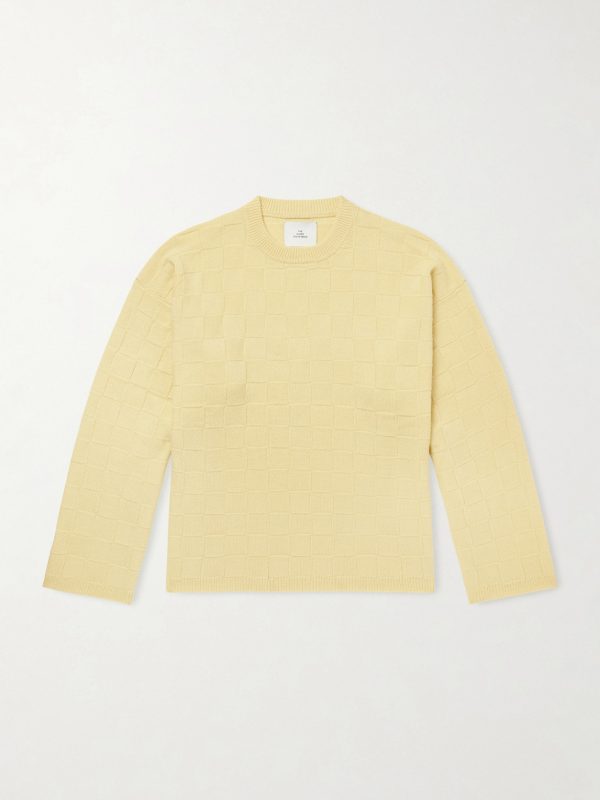 Culver Checked Cashmere Sweater
