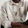 Snap Pea Checked Virgin Wool, Silk and Cashmere-Blend Overshirt - CU Snap Pea Checked Virgin Wool, Silk and Cashmere-Blend Overshirt - CU