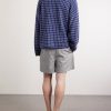 Cashmina Straight-Leg Wool and Cashmere-Blend Shorts - BK Cashmina Straight-Leg Wool and Cashmere-Blend Shorts - BK