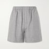 Cashmina Straight-Leg Wool and Cashmere-Blend Shorts Cashmina Straight-Leg Wool and Cashmere-Blend Shorts