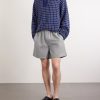 Cashmina Straight-Leg Wool and Cashmere-Blend Shorts - OU Cashmina Straight-Leg Wool and Cashmere-Blend Shorts - OU