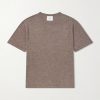 Lenny Wool, Silk and Linen-Blend T-Shirt Lenny Wool, Silk and Linen-Blend T-Shirt