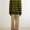 Ridgeline Striped Cashmere-Blend Sweater - BK Ridgeline Striped Cashmere-Blend Sweater - BK