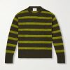 Ridgeline Striped Cashmere-Blend Sweater Ridgeline Striped Cashmere-Blend Sweater