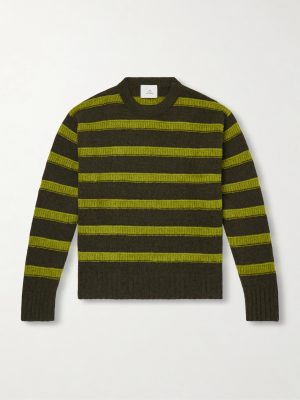 Ridgeline Striped Cashmere-Blend Sweater Ridgeline Striped Cashmere-Blend Sweater