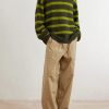 Ridgeline Striped Cashmere-Blend Sweater - OU Ridgeline Striped Cashmere-Blend Sweater - OU