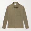 Cashmina Wool and Cashmere-Blend Shirt