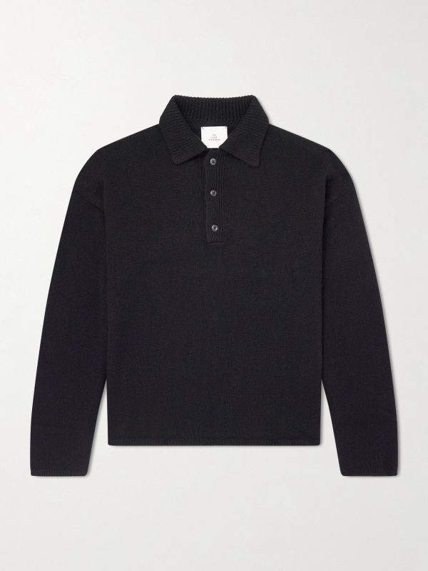 Dume Rugby Cashmere Polo Sweater