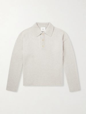 Dume Rugby Cashmere Polo Sweater