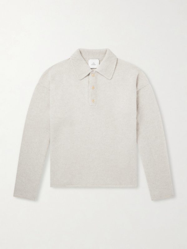 Dume Rugby Cashmere Polo Sweater Dume Rugby Cashmere Polo Sweater
