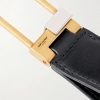 Tiny Cassandre Logo-Embellished Leather and Gold-Tone Key Fob - CU
