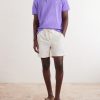 Straight-Leg Logo-Embroidered Cotton-Corduroy Drawstring Shorts - OU