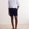 Straight-Leg Logo-Embroidered Cotton-Corduroy Drawstring Shorts - OU Straight-Leg Logo-Embroidered Cotton-Corduroy Drawstring Shorts - OU