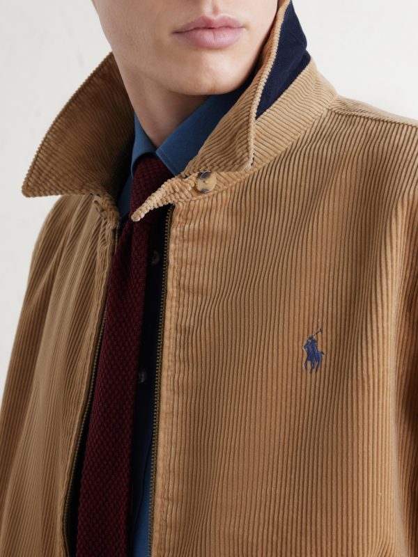 Cotton-Corduroy Bomber Jacket - CU Cotton-Corduroy Bomber Jacket - CU