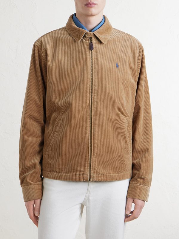 Cotton-Corduroy Bomber Jacket - FR Cotton-Corduroy Bomber Jacket - FR