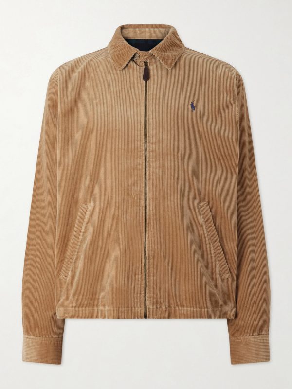 Cotton-Corduroy Bomber Jacket Cotton-Corduroy Bomber Jacket