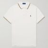 Logo-Embroidered Cotton-Piqué Polo Shirt Logo-Embroidered Cotton-Piqué Polo Shirt