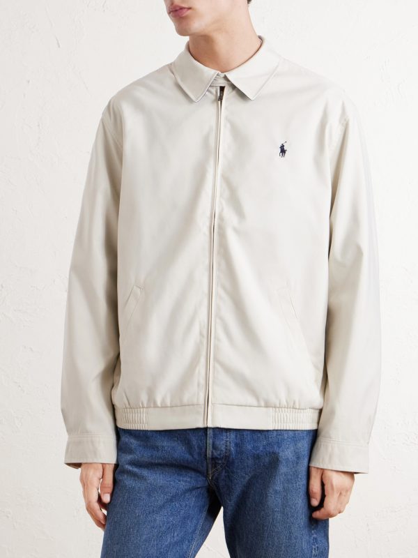 Logo-Embroidered Shell Jacket - FR Logo-Embroidered Shell Jacket - FR