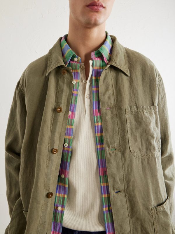 Textured Linen Jacket - CU