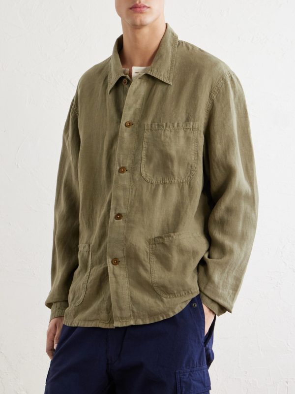 Textured Linen Jacket - FR