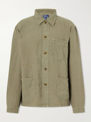 Textured Linen Jacket Textured Linen Jacket