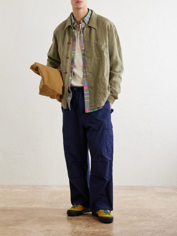 Textured Linen Jacket - OU