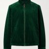 Leather-Trimmed Cotton-Corduroy Jacket Leather-Trimmed Cotton-Corduroy Jacket