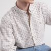 Logo-Embroidered Checked Cotton Shirt - CU Logo-Embroidered Checked Cotton Shirt - CU