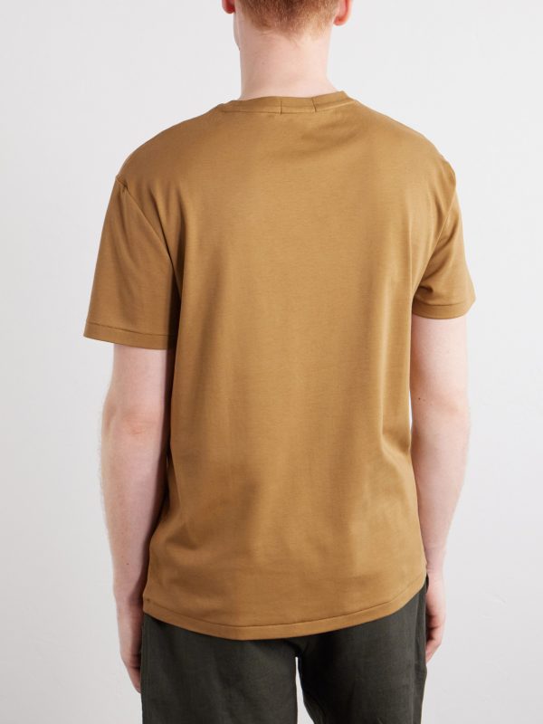 Logo-Embroidered Cotton-Jersey T-Shirt - BK Logo-Embroidered Cotton-Jersey T-Shirt - BK