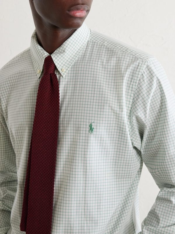 Striped Logo-Embroidered Cotton and Linen-Blend Seersucker Shirt - CU Striped Logo-Embroidered Cotton and Linen-Blend Seersucker Shirt - CU