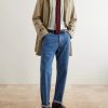 Striped Logo-Embroidered Cotton and Linen-Blend Seersucker Shirt - OU Striped Logo-Embroidered Cotton and Linen-Blend Seersucker Shirt - OU