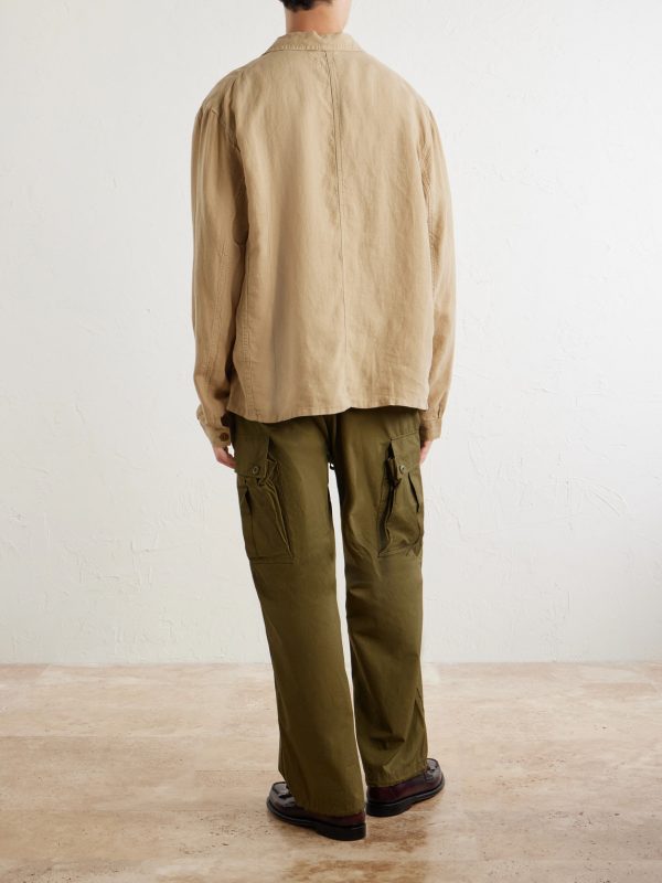 Textured Linen Jacket - BK Textured Linen Jacket - BK
