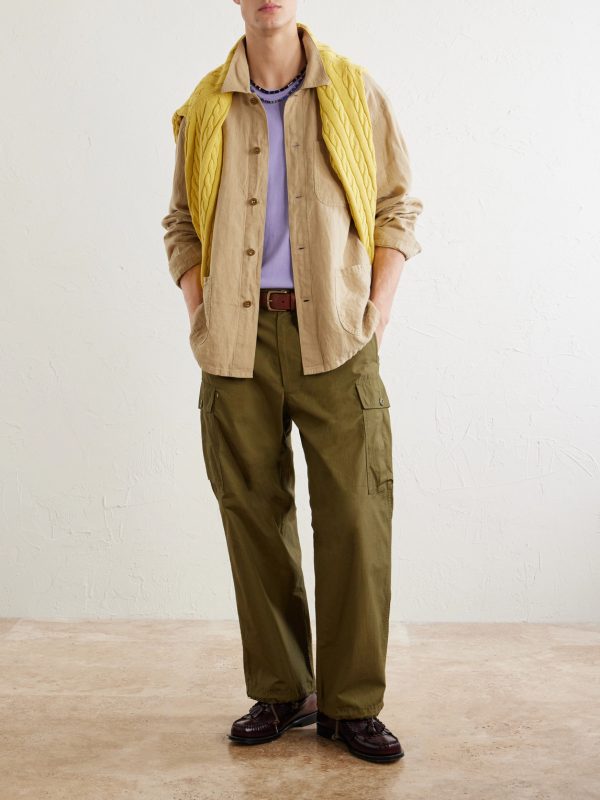 Textured Linen Jacket - OU Textured Linen Jacket - OU