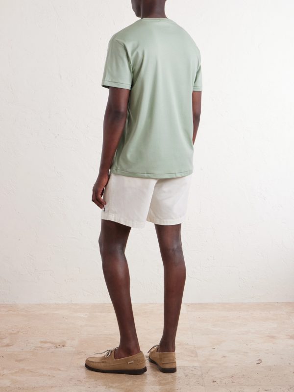 Logo-Embroidered Cotton-Jersey T-Shirt - BK Logo-Embroidered Cotton-Jersey T-Shirt - BK