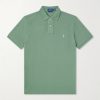 Logo-Embroidered Cotton-Piqué Polo Shirt