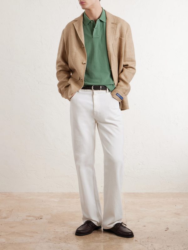 Logo-Embroidered Cotton-Piqué Polo Shirt - OU