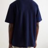 Pointelle Cotton-Knitted Polo Shirt - BK Pointelle Cotton-Knitted Polo Shirt - BK