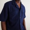 Pointelle Cotton-Knitted Polo Shirt - CU Pointelle Cotton-Knitted Polo Shirt - CU